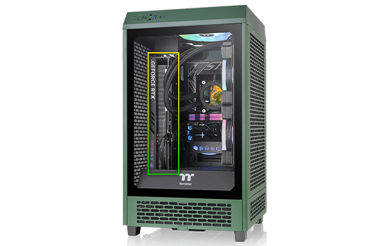 GABINETE THERMALTAKE TOWER 100 SNOW 